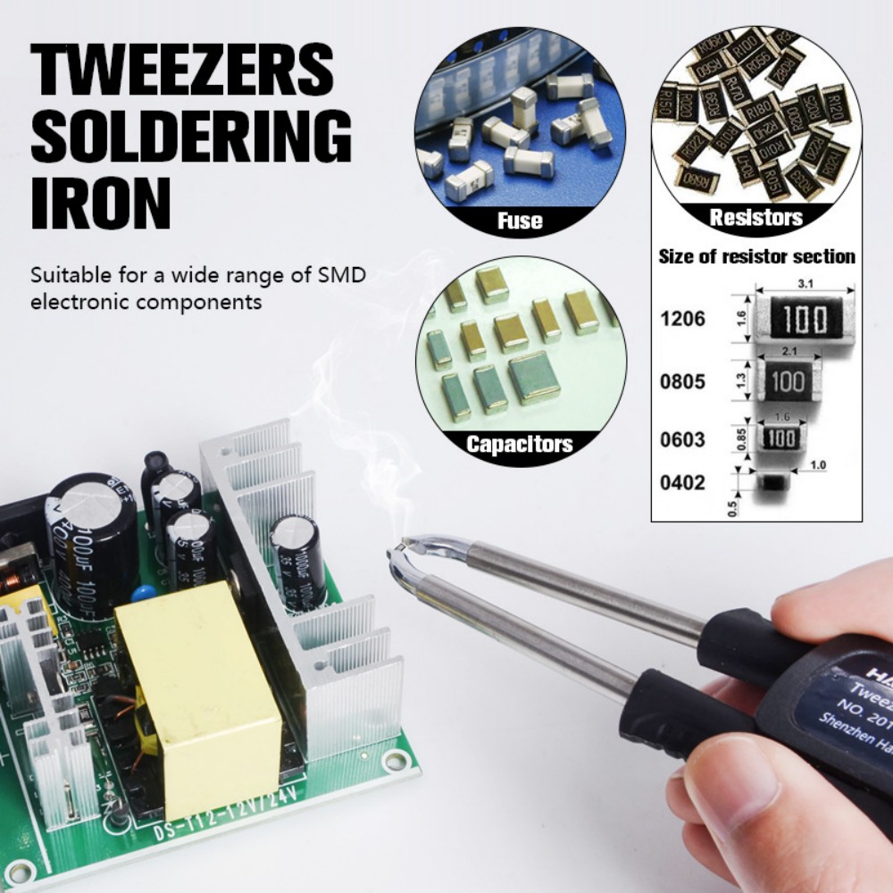 T12 Soldering Tweezer Handle – - огляд і ціна Electronics Repair Shops